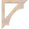 Ekena Millwork Westlake Traditional Smooth Bracket w/ Offset Brace, Douglas Fir, 5 1/2"W x 32"D x 36"H BKT0604X32X36WTL01SDF - alternate 2